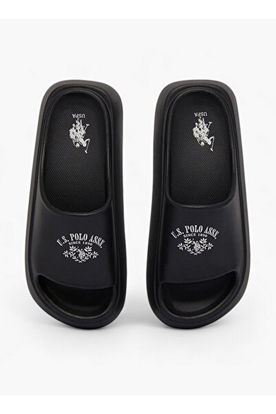 U.S. Polo Assn. Women Logo Print Slides