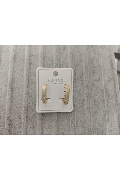 XUPING JEWELRY XUPING KADIN KÜPE ( KARE ZİRKON TAŞLI KADIN KÜPE )