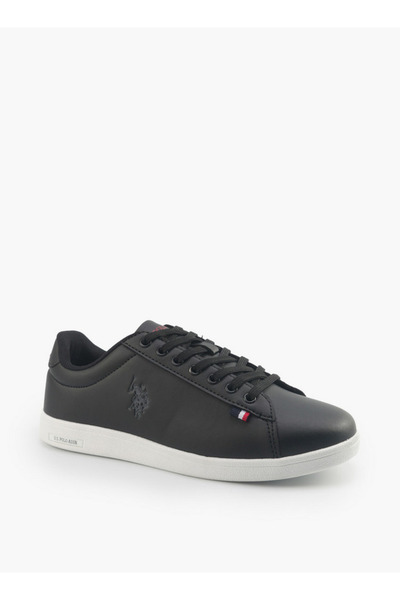 U.S. Polo Assn. حذاء رياضي نسائي برباط منقوش بشعار