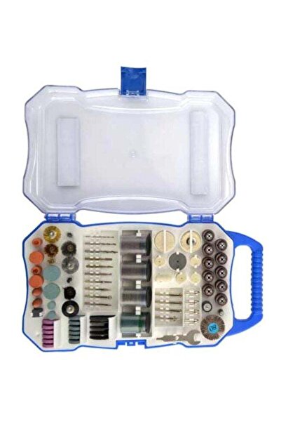 Everise مجموعة ملحقات المثقاب الدوار متعدد الاهتزازات، 208 قطعة، رمادي/أبيض/أسود