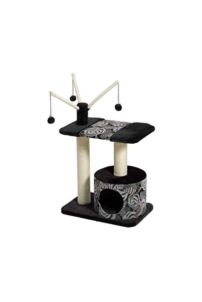 Midwest برج تسلق متعدد المستويات للقطط مع مخبأ وألعاب معلقة - الغرب الأوسط