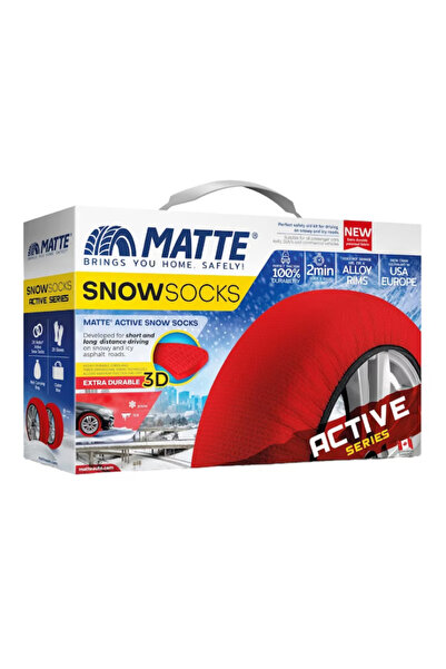 Matte Car Chains Textile Socks Type Snow Socks Active XXL