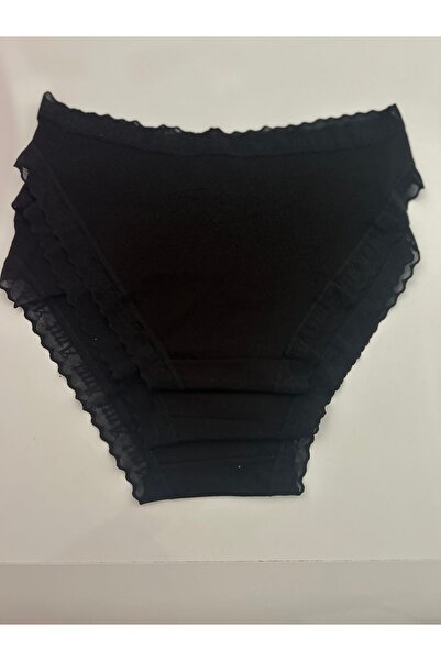 nuda luna Kadın Kilot Bambuu Nefes Alabilen Bikini Kilot 6'Lı paket