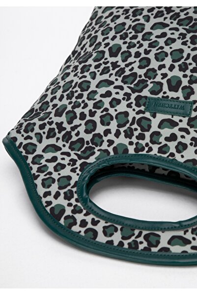 Wittchen Women's Green and Black Lunch Bag Green and Black Polyester