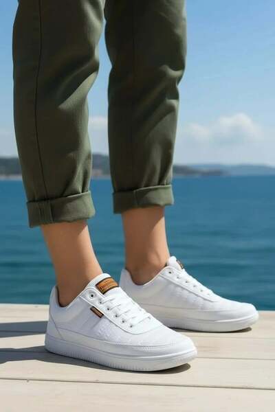 NAVİSHOES Men's Sneaker Lace-Up Sports Shoes Mk01