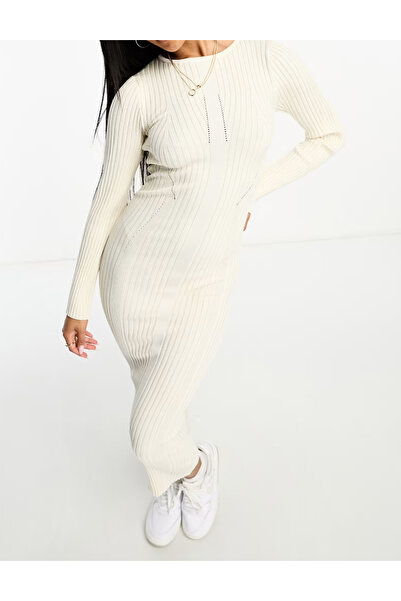 IN THE STYLE IN THE STYLE midi dress, cream