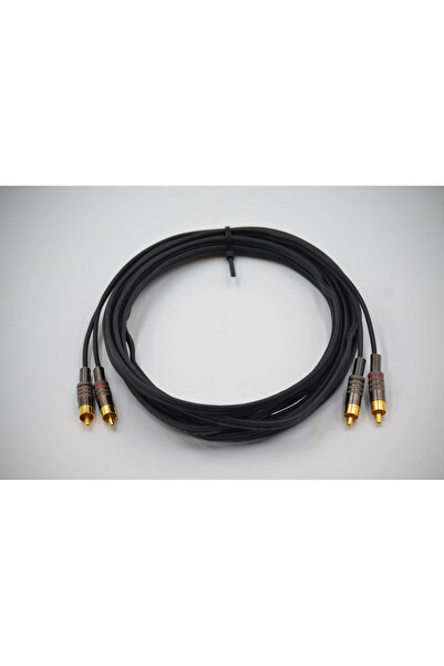 YSN SOUNDS Amfi Rca Kablosu – 5 Metre - El Yapımı %100 Bakır – Anfi Rca Ses K...