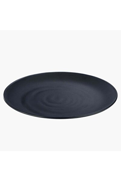 Home Box Classic Round Dinner Plate Black 27cm