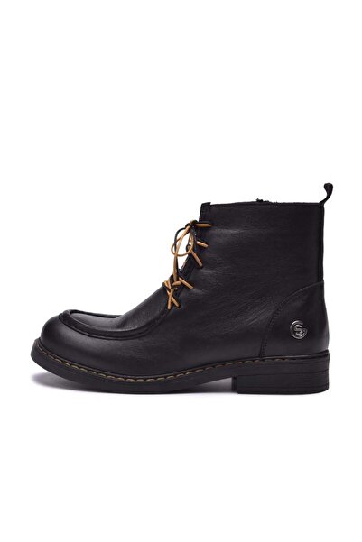 Gusse Lunera Women's Khaki Leather Boots 267335