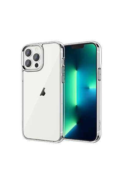 Ymak جراب كريستالي رفيع شفاف غير قابل للكسر لهاتف iPhone 13 Pro Max - غطاء وا...