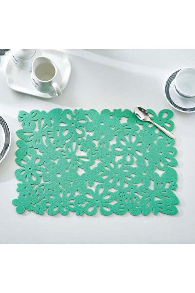Home Box Dish Mat - Bloom Mint Green 45x30 cm