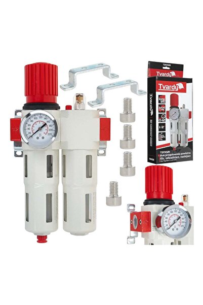 GEKO SEPARATOR APA SI LUBRIFIERE CU REGULATOR DE PRESIUNE 1/2 TVARDY