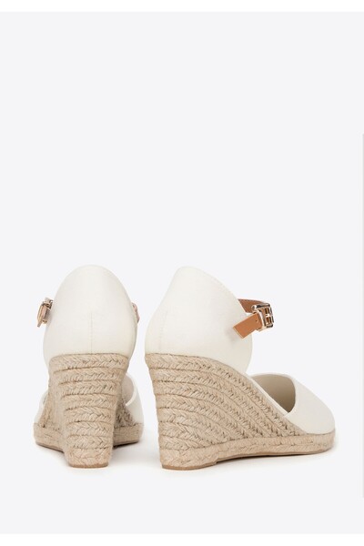 Wittchen Women's Espadrilles with Strap Cream Synthetic Material