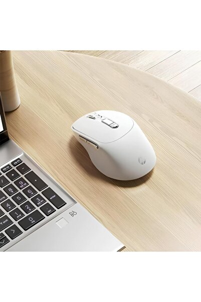 HP S1500 Pro Kablosuz Sessiz Mouse Beyaz | Ramwhite Türkiye Garantili