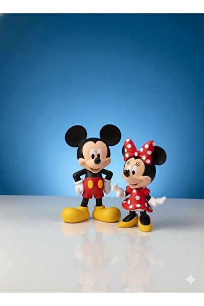 Sheko Art Mickey Mouse & Minnie Mouse Figür Boyama Seti