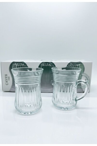 TUGASAN ONLİNE Handle Tea Cup Set of 6