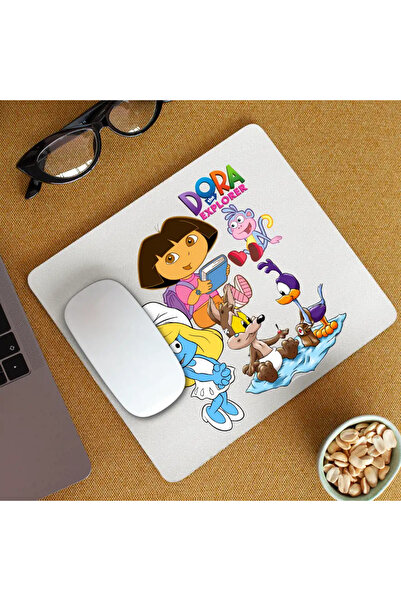OEM Mousepad Dora the Explorer Smurfette Road Runner Coyote Baby Babies Buba