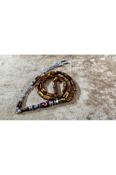 pusula tesbih İmame NAKKAŞ sıkma KEHRİBAR TESBİH