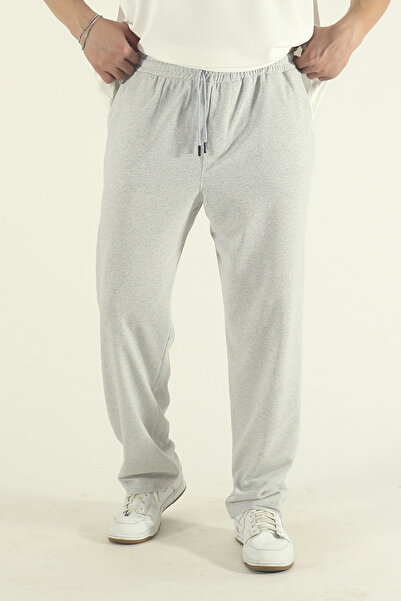 INFLUYENTE Men's Baggy Fit Oversized Relaxed Fit Wide Leg Sweatpants