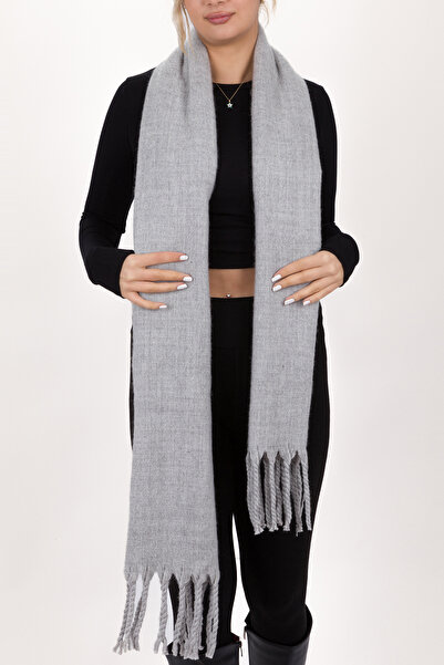 Histakı Women's Plain Model 100% Cotton Woven Shawl Scarf 70*190