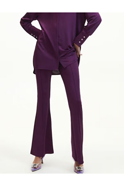 Reserved trousers, purple