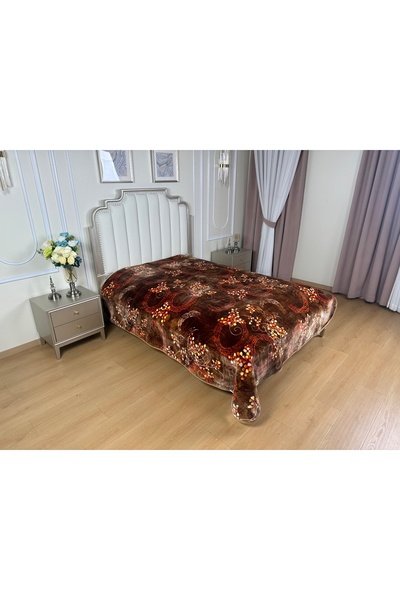 SNOOZYL بطانية نفرين 6 كيلو بتصميم مشجر ملكي ليمنحك الدفئ والراحة