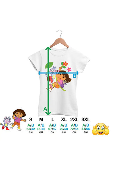 OEM Tricou Femei Dora Boots Exploratoarea Jungla Liana Explorer