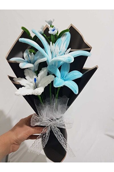 Badem Hediyecilik Çiçek Buketi – El Yapımı Hediyelik Aranjman