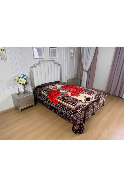 SNOOZYL بطانية نفرين 6 كيلو بتصميم مشجر ملكي ليمنحك الدفئ والراحة