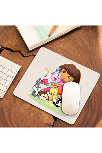 OEM Mousepad Dora Exploratoarea Looney Tunes Taz Bugs Bunny Sylvester Tweety Baby