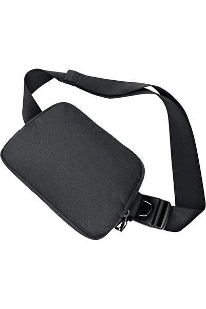 Qidi Borseta unisex Qidi, 17.7 x 5 x 20.3 cm, textil, negru