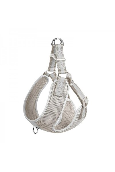 Fida حزام الكلب القابل للارتداء - عاكس - رمادي (كبير)