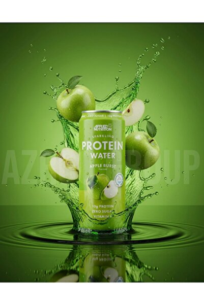 applied nutrition Sparkling Protein Water With Vitamin-C, Apple Burst, 330 ML, (Pack of 12)