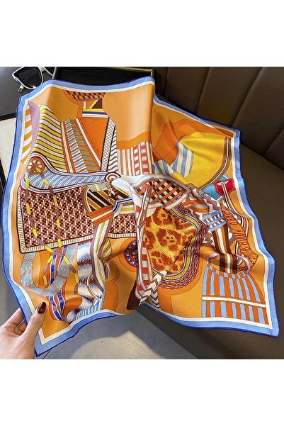 Venus Design Desenli Şal-Fular 70x70