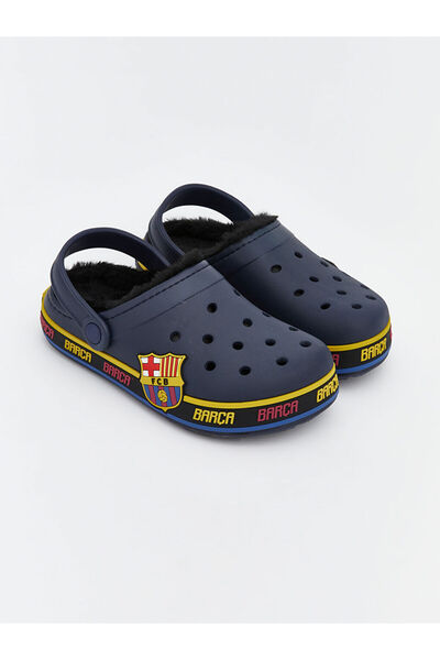 LC Waikiki Navy Blue Printed Boys' Beach Sandals