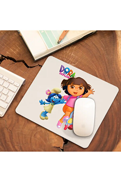 OEM Mousepad Dora the Explorer Smurfette Blossom Boots