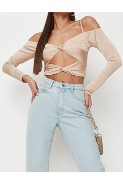 Missguided elegant top, cream