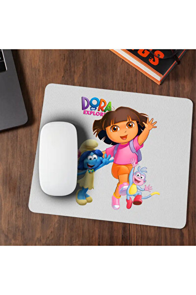 OEM Mousepad Dora the Explorer Smurfette Blossom Boots