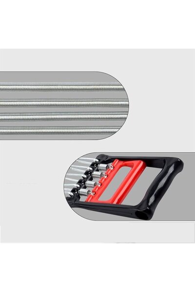 OEM Fitness expander with 5 springs, multifunctional, for home or gym training, muscle strengthening, Bl