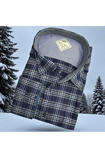 EREN STYLE Classic 100% Cotton Long Sleeve Anti-Sweat Winter Flannel Fabric Multi-Colored Shirt (Regular Fit)