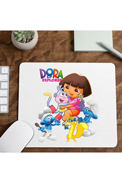 OEM Mousepad Dora The Smurfs The Shy Chef The Smurf