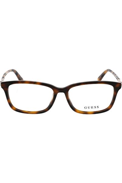 Guess GU2907-053-50 Women's eyeglass frame, Havana, Rectangular, 50 mm
