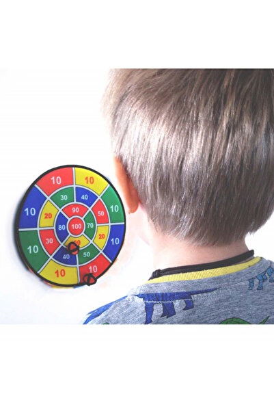 PUFO Magnetic dart board with hedgehogs for children and adults, velcro balls included
