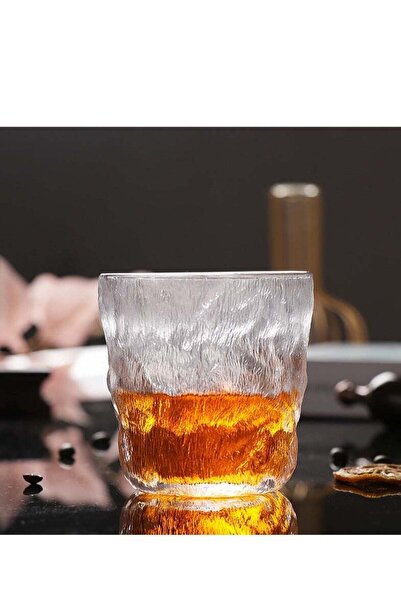 Generic Two glacier Glacier glass cup, household Japanese water cup, women's breakfast cup, beer cup, juice