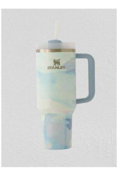 Generic Stanley Quencher H2.0 FlowState Stainless Steel Vacuum Insulated Tumbler with Lid and Straw â€“ 40o