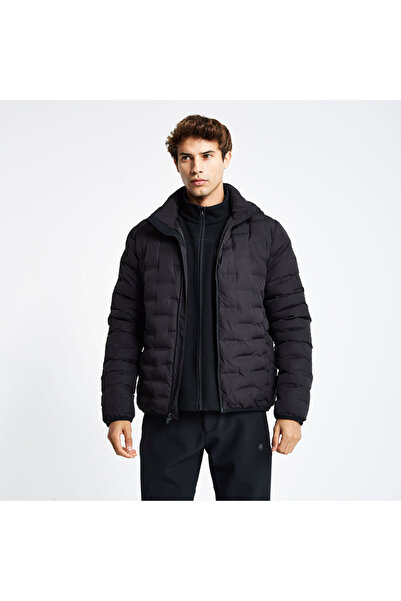 Lescon 25K-1072 Inflatable Coat Black 25Kteo001072