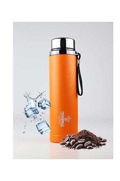 Generic Toshionics 1000ml Double Layer Stainless Steel Vacuum Thermal Flask â€“ Hot and Cold Double Wall In