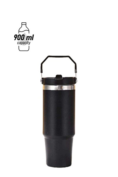 Generic ELTRAZONE 900ml Stainless Steel Leak-Proof Travel Tumbler Mug â€“ Double Wall Vacuum Insulated Sipp