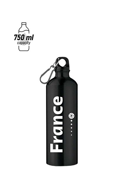 Generic FIFA World Cup 2022 Printed Aluminium Water Bottle 750Ml France
