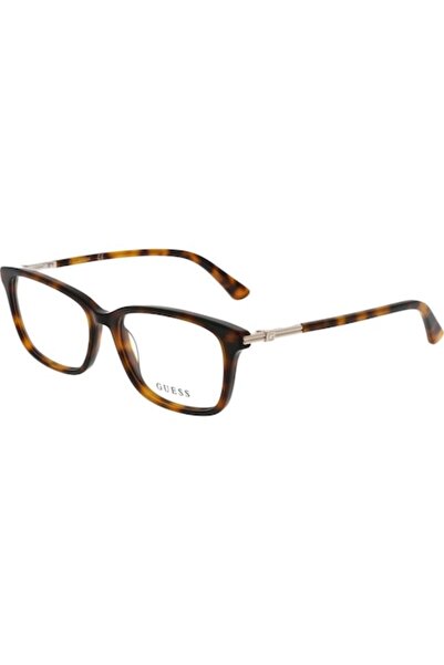 Guess GU2907-053-50 Women's eyeglass frame, Havana, Rectangular, 50 mm